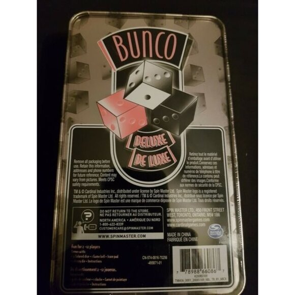 Bunco game Breast Cancer Awareness Edition - Picture 2 of 2